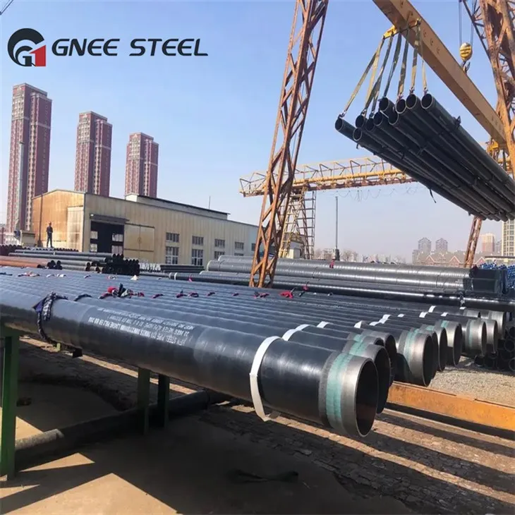 API SSAW Spiralsvetsade stålrör med stor diameter